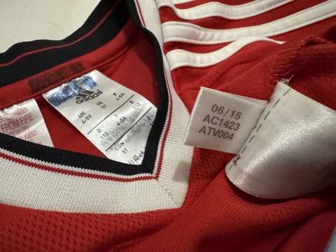 KOSZULKA Manchester United (Anglia) 2015/16 home Adidas 110