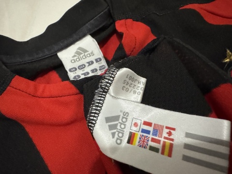 KOSZULKA AC Milan (Włochy) 2003/04 home Adidas 152