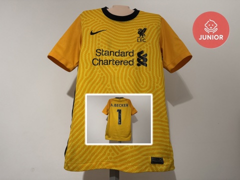 KOSZULKA FC Liverpool (Anglia) 2020/21 GK #1 Alisson Becker Nike 152
