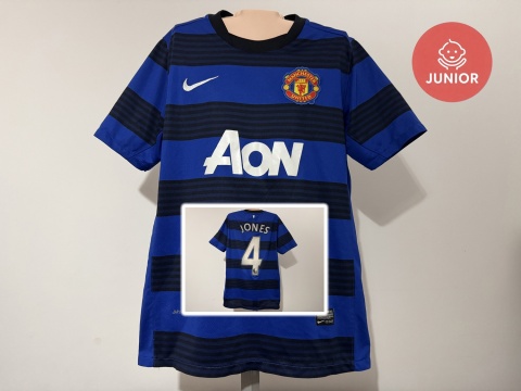 KOSZULKA Manchester United (Anglia) 2011/12 away #4 Jones Nike 152