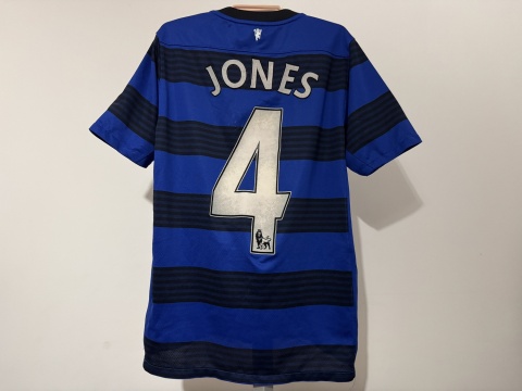 KOSZULKA Manchester United (Anglia) 2011/12 away #4 Jones Nike 152