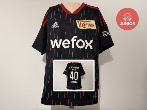 KOSZULKA Union Berlin (Niemcy) 2022/23 3rd #40 Leweling Adidas 164