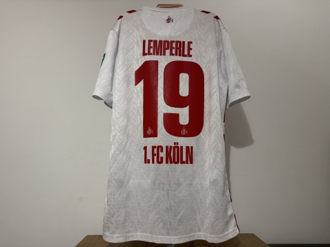KOSZULKA 1.FC Koln (Niemcy) 2024/25 home #19 Lemperle Hummel M