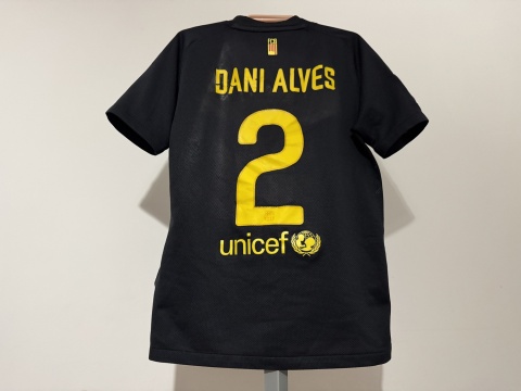 KOSZULKA FC Barcelona (Hiszpania) 2011/12 away #2 Dani Alves Nike 146